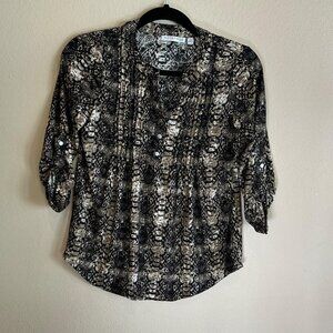 Notations Women's multi-colored Blouse, Size small